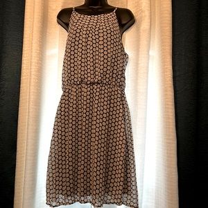 Navy Polka Dot Sundress